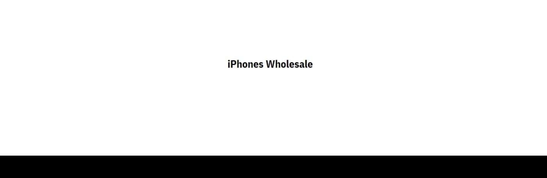 iPhones wholesale Cover Image